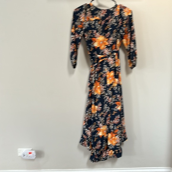 Audrey Parks Navy Floral Dress - Picture 7 of 7